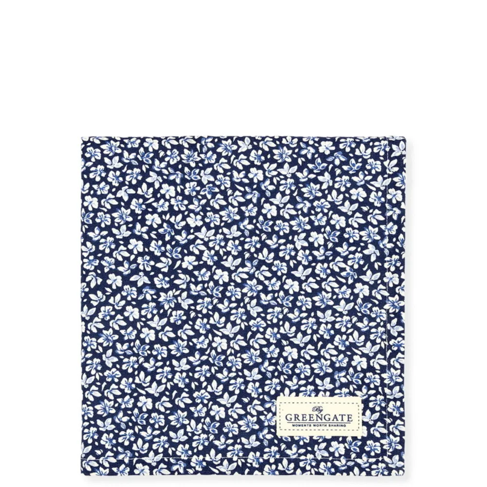 GreenGate Stoffserviette Dahla blue