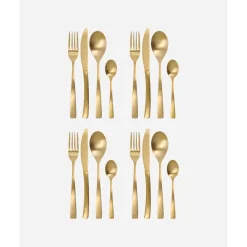 House Doctor Besteck Set Golden 16-teilig