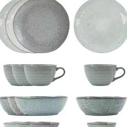 House Doctor Brunch Kit, Geschirr-Set Rustic