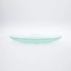 House Doctor Großer Teller aus Glas Rain 2er