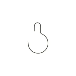 House Doctor Kleiderbügel Wire 3er Set rund