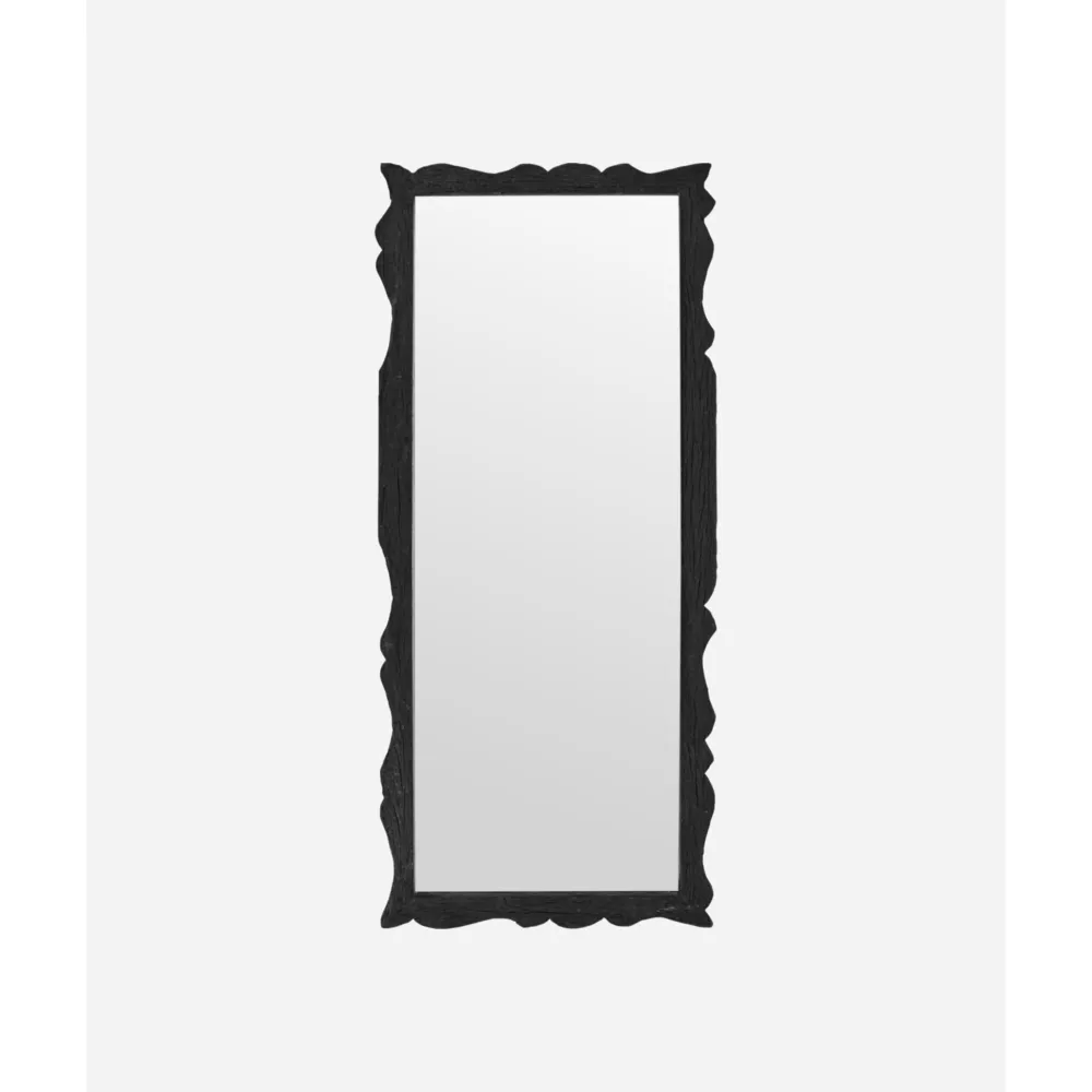 House Doctor Spiegel Carve mit Holzrahmen