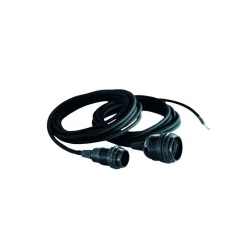 House Doctor Stoffkabel mit Fassung und Kupplung, Schwarz