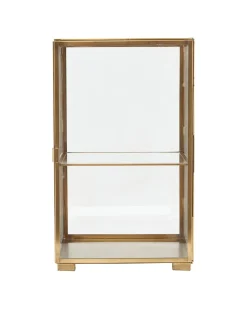 House Doctor Wandschrank Glass aus Messing