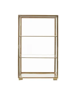 House Doctor Wandschrank Glass aus Messing