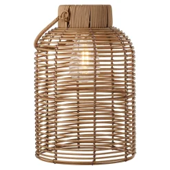 House Nordic Brentford Garten Lampe mit Solar, Polyrattan