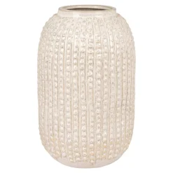 House Nordic Keramik Vase Creme Beige