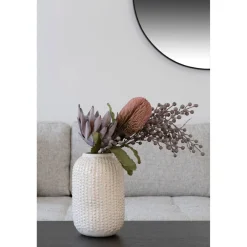 House Nordic King Protea Bouquet, Künstlilcher Blumenstrauß