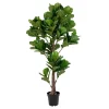 House Nordic Künstlicher Geigenblattbaum, Grünpflanze XXL