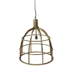 HSM Collection Hängelampe Gold Metall