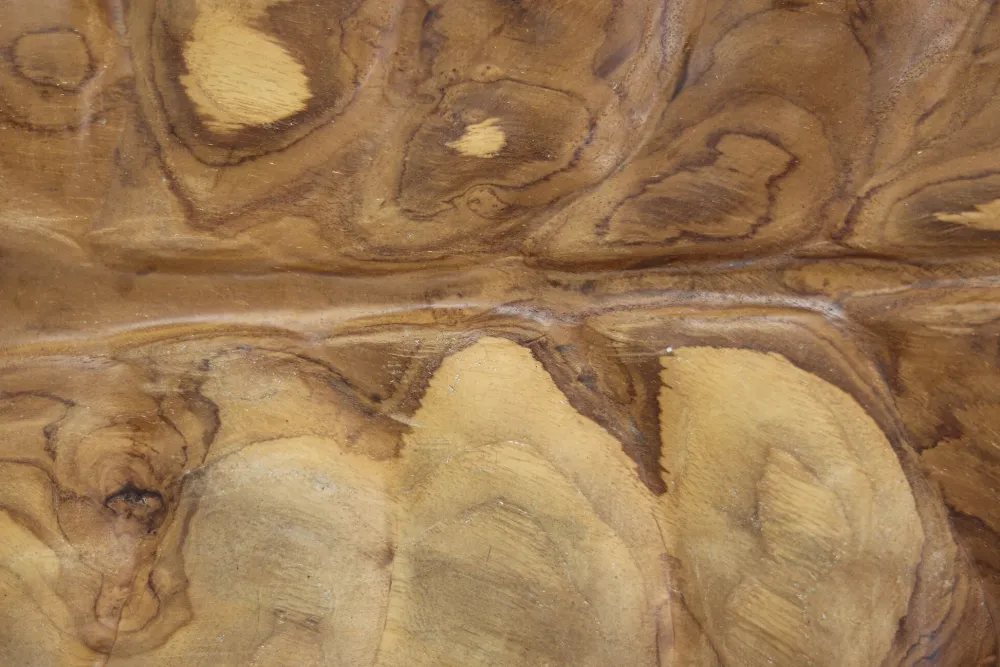 HSM Collection Obstschale Leaf Teakholz