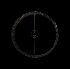 HSM Collection Pendelleuchte Rattan Black Wash