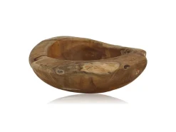 HSM Collection Teakholz Obstschale Bienenwachs behandelt