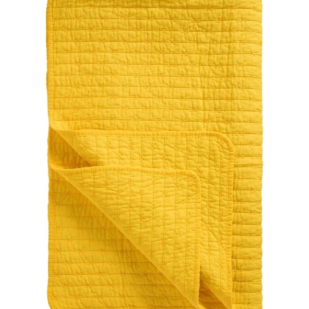 IB Laursen Baumwoll-Quilt mit Kreuzstichen