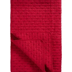 IB Laursen Baumwoll-Quilt mit Kreuzstichen