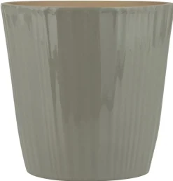 IB Laursen Übertopf konisch mit Rillen