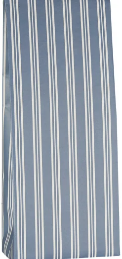 IB Laursen Buntfalttüte blau gestreift