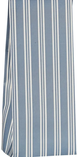 IB Laursen Buntfalttüte blau gestreift