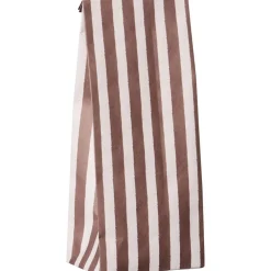 IB Laursen Buntfalttüte mit Streifen Textil-Look