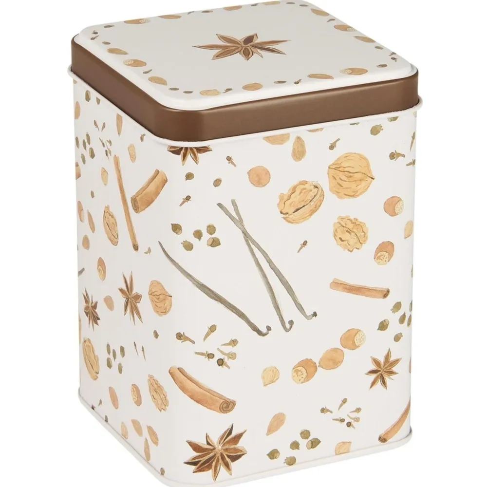 IB Laursen Dose mit Weihnachtsgewürzen viereckig