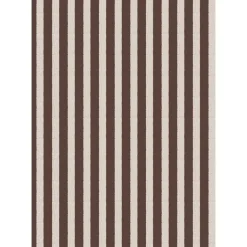 IB Laursen Geschenkpapier Papierrolle mit Streifen Textil-Look