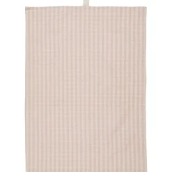 IB Laursen Geschirrtuch mit kleinen naturfarbigen Karos