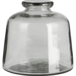 IB Laursen Glas Vase mit kleiner Öffnung mundgeblasen