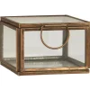 IB Laursen Glasbox mit Metallrahmen