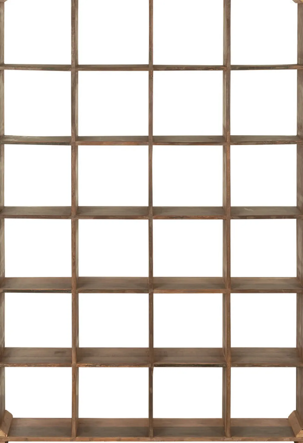 IB Laursen Holz Regal mit 24 Fächern UNIKA