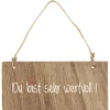 IB Laursen Holzschild Du bist sehr wertvoll