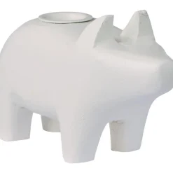 IB Laursen Kerzenhalter für 2,2 cm Stabkerze Schwein UNIKA