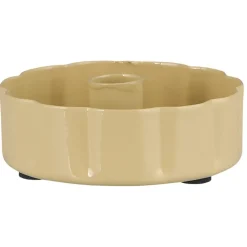 IB Laursen Kerzenhalter für dünne Kerze gewellte Kante