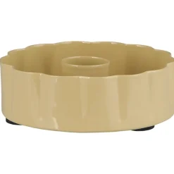 IB Laursen Kerzenhalter für Stabkerze gewellte Kante