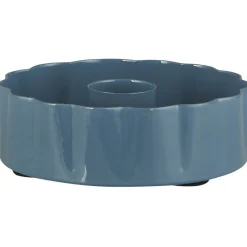 IB Laursen Kerzenhalter für Stabkerze gewellte Kante