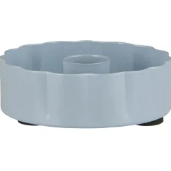 IB Laursen Kerzenhalter für Stabkerze gewellte Kante