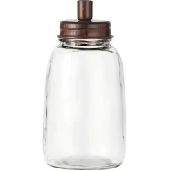 IB Laursen Kerzenhalter für dünne Kerzen mit Metalldeckel