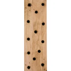 IB Laursen Kerzenhalter Holzbrett für dünne Kerzen Unika