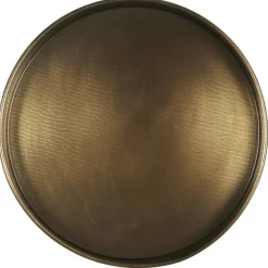 IB Laursen Kerzentablett aus Metall mit Kante