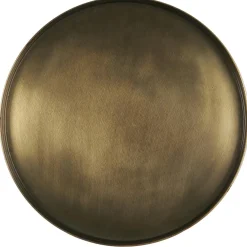 IB Laursen Kerzentablett aus Metall mit Kante