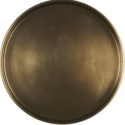 IB Laursen Kerzentablett aus Metall mit Kante