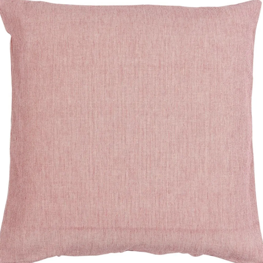 IB Laursen Kissenbezug Bea natur mit roten Streifen