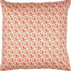 IB Laursen Kissenbezug mit roten und rosa Blumen