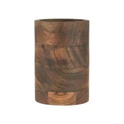 IB Laursen Krug aus geöltem Akazienholz zylindrisch