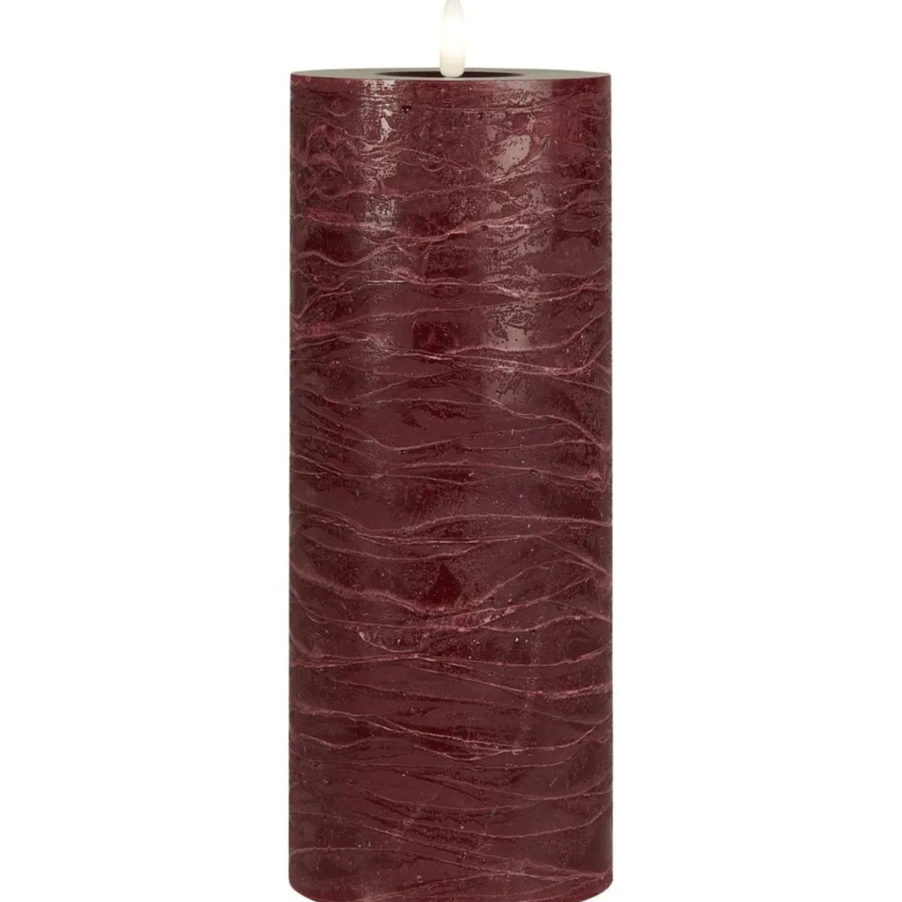 IB Laursen LED-Stumpenkerze mit warmer Flamme