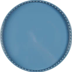 IB Laursen Metall Tablett mit gemusterter Kante