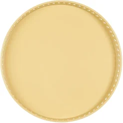 IB Laursen Metall Tablett mit gemusterter Kante