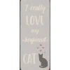IB Laursen Metallschild I really love my cat