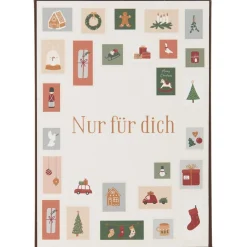 IB Laursen Metallschild Nur für dich