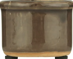 IB Laursen Mini Blumentopf Hilda mit krakelierter Oberfläche