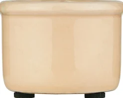 IB Laursen Mini Blumentopf Hilda mit krakelierter Oberfläche